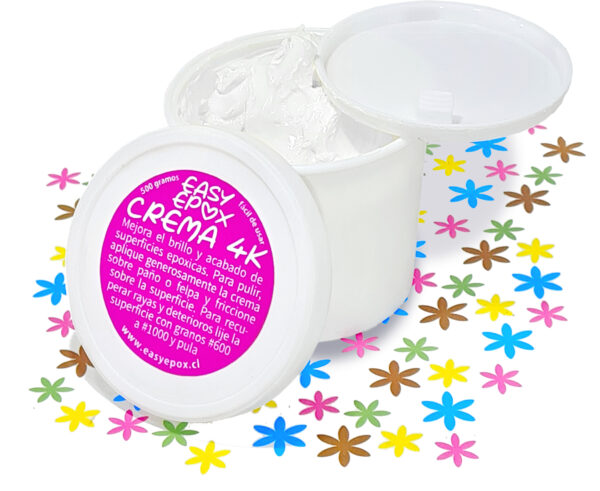 crema para pulir resina epoxica